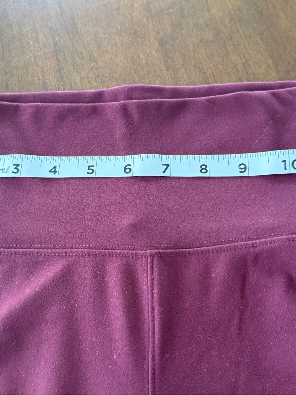 Wild Fable ButterBliss Burgundy Flare Leggings High Rise M - Picture 4 of 5